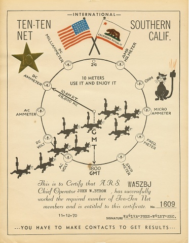 Ten-Ten Net #1609 WA5ZBJ